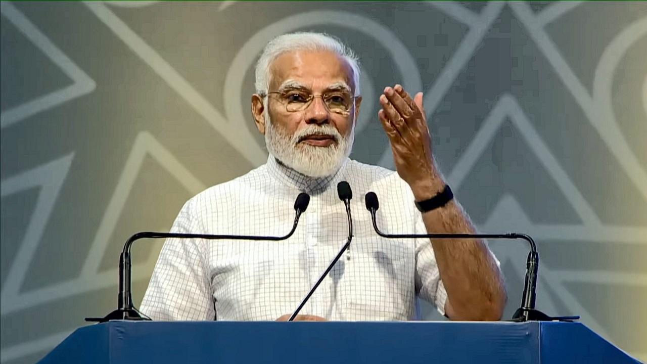 Building India of dreams of Bapu, Sardar Patel: PM Modi on 8 years of NDA govt
